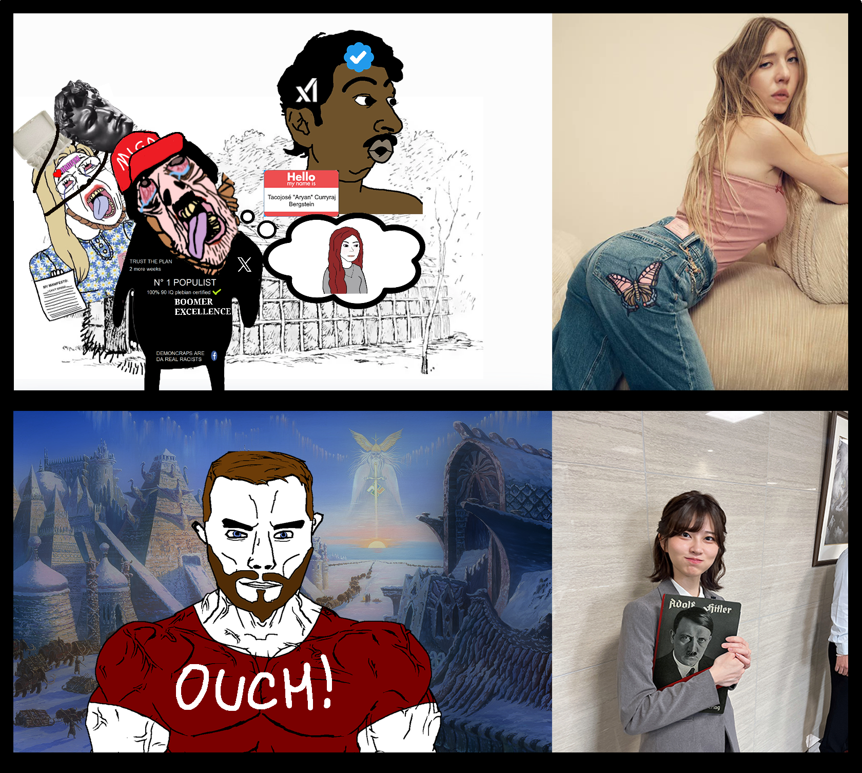bernd, chudjak, wifejak, chudjak front, muscular chud, aryan, a10 eyes, arno breker, beard, blonde hair