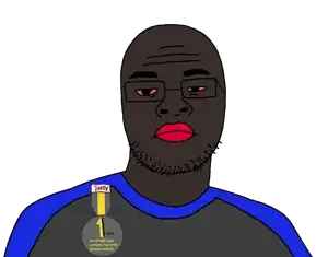 jake, chudjak, skajyosjak, jartycuck, natejak, award, black skin, bloodshot eyes, clothes, gray shirt
