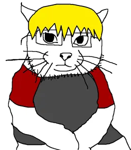 nate higgers, catjak (alternate), natejak, animal, blonde hair, cat, cat ears, closed mouth, ear, ears