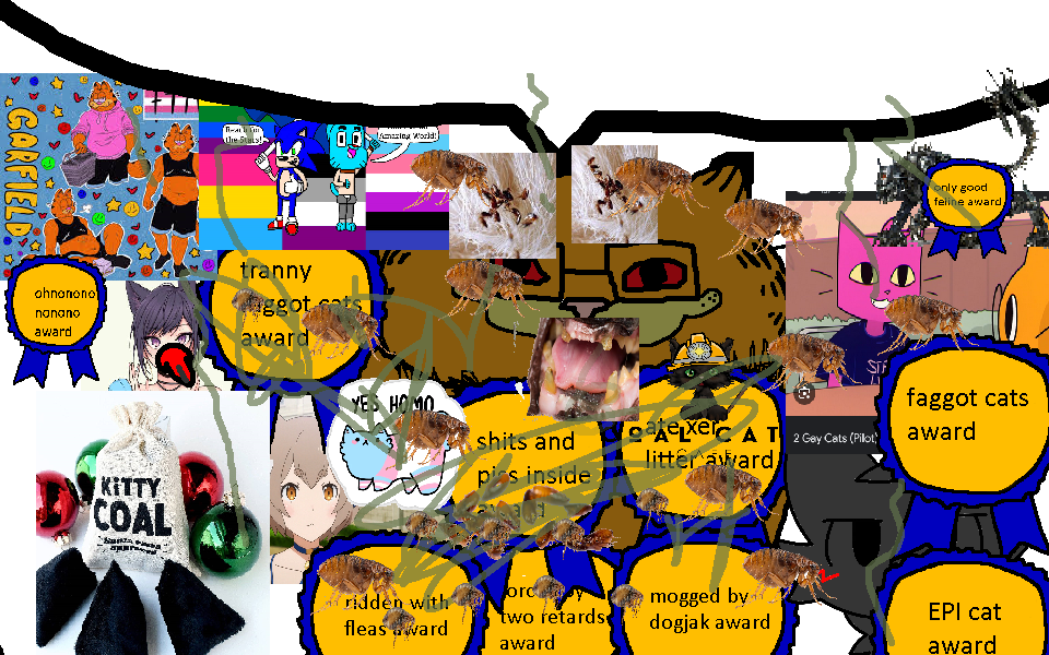 boykisser, garfield, sonic the hedgehog, catjak, slopjak, 2 gay cats, animal, anime, arm, award