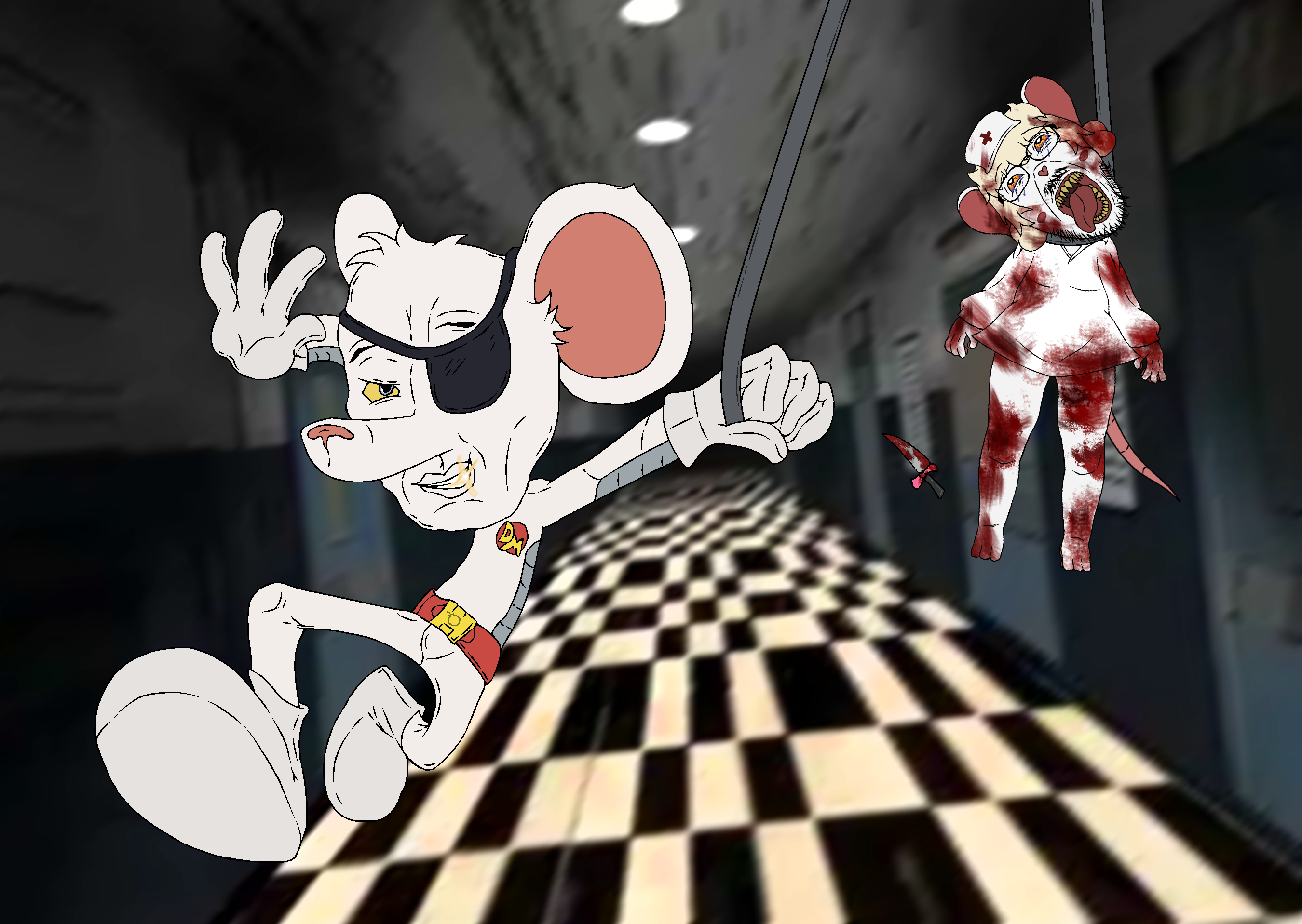 lorna, bernd, chudjak, hanging troonjak, troonjak, a10 eyes, accessory, ack, anthro, art