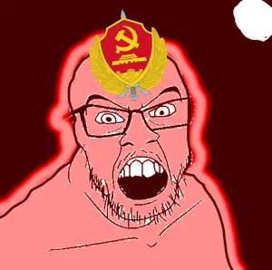 feraljak, glowie, angry, building, china, communism, communist party of china, glasses, glowing, hammer and sickle