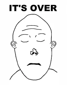 vlodson, neutralvlod, its over, closed eyes, closed mouth, its over (phrase), text, uncolored skin, white background