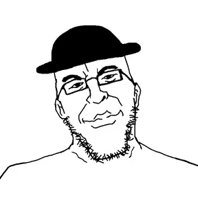 jeffrey epstein, epsteinjak, beard, clothes, glasses, hat, pursed lips, stubble, white background
