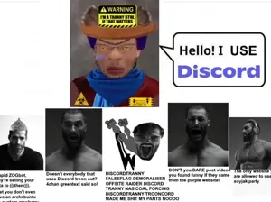 gigachad, chudjak, markiplier soyjak, chudplier, animated, discord, seething, subhuman, tranny, video