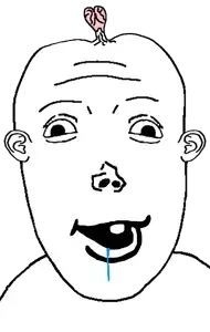 vlodson, vlodtard, brainlet, downs syndrome, dumb, no beard, no glasses, retard, retarded, small brain
