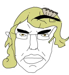 chudjak, pol face, anime, chud, video game, watari nina, touhou