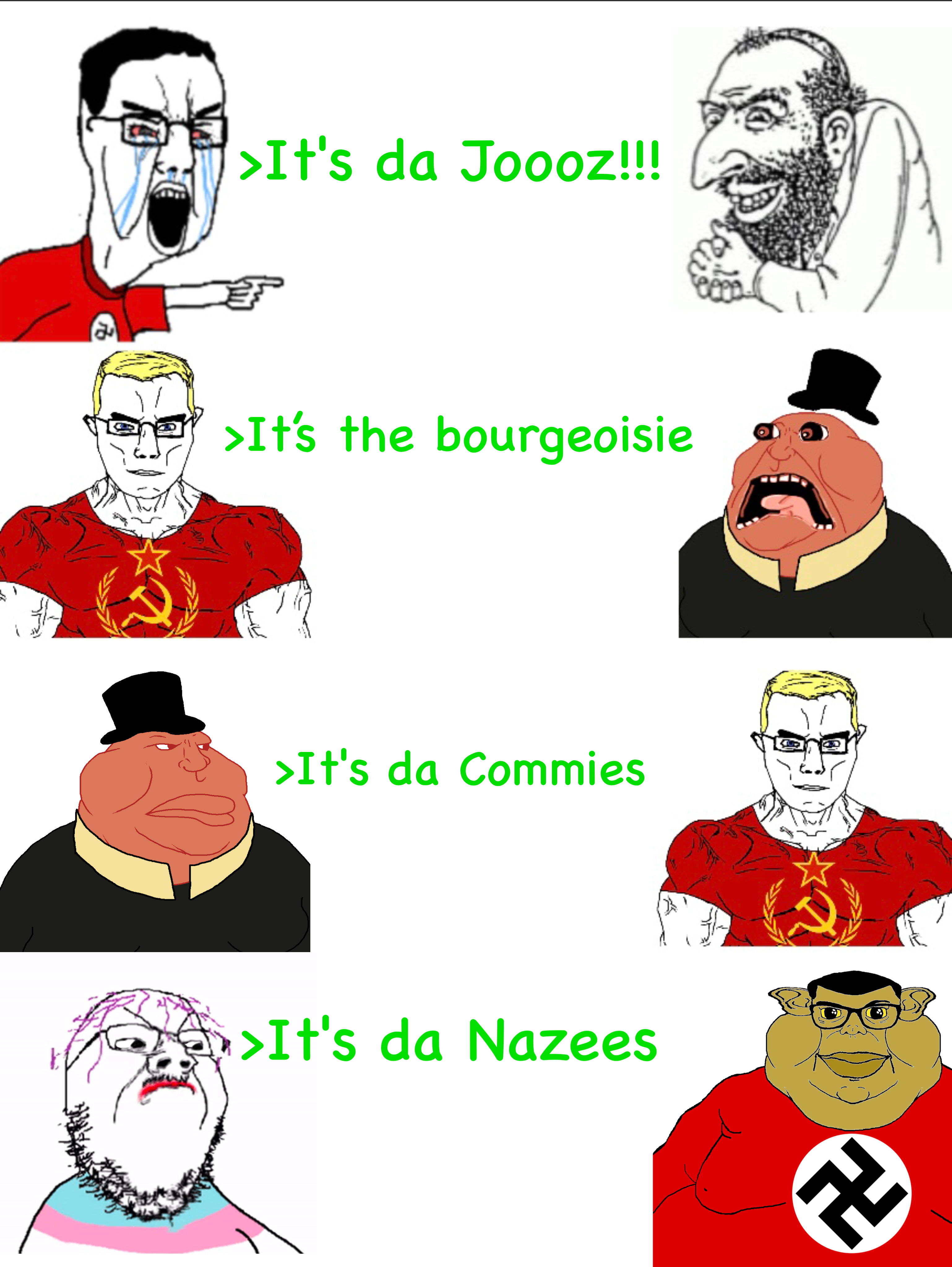 happy merchant, bernd, brandon, chudjak, meximutt, branigger, chudjak front, muscular chud, capitalism, comic sans