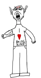 plankerspoon, angry, bald, new variant, rage, stubble, wholesome