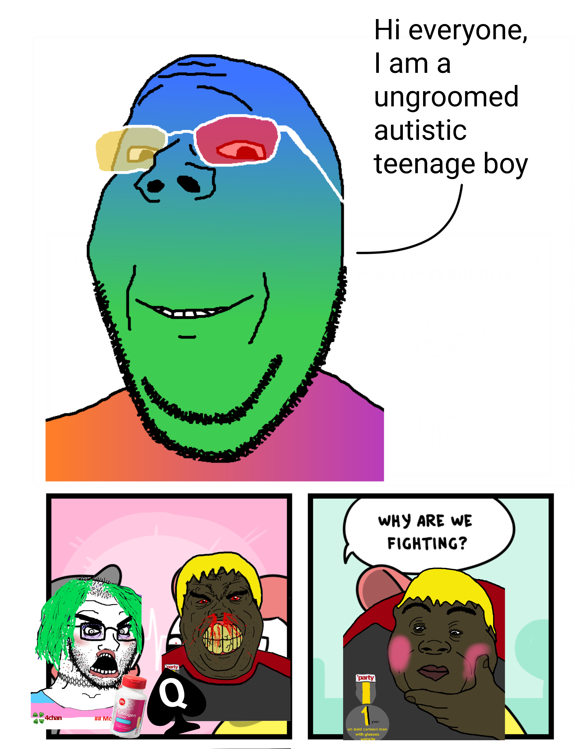 alicia, gapejak, soyak, hunky twink sex machine, colorjak, hunky twink sex machine, angry, autism, grooming, nusoi