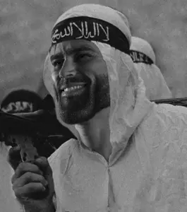 gigachad, arab, gray hair, gray skin, islam, islamic, mudslime, religion, taliban