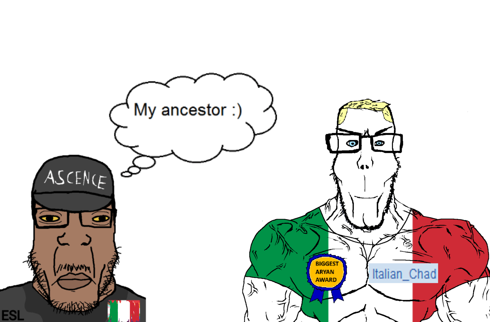 chudjak, markiplier soyjak, chudplier, euroaryan, euromutt, euromutt, 2soyjaks, award, blonde hair, blue eyes