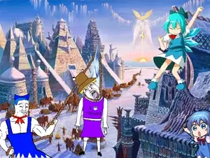 cirno hangs suwako frogniggers.mp4