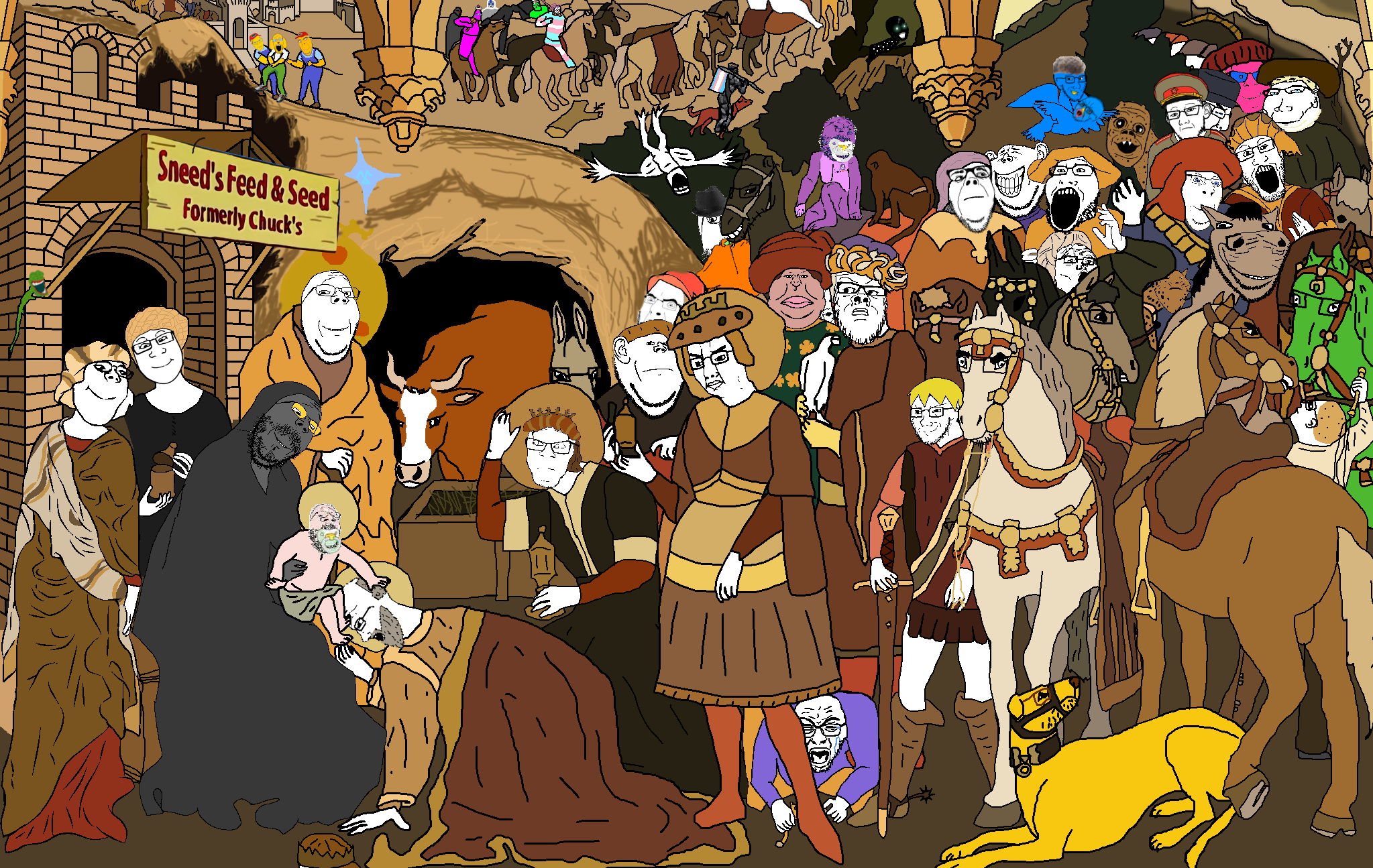 admin 6, nate higgers, pepe, a24 slowburn soyjak, chudjak, cobson, dubbbzjak, feraljak, gapejak, impish soyak ears