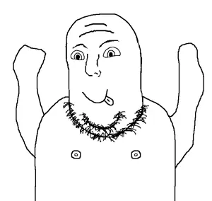 norwegian, unknown, flubbert, arms up, cobson killer, happy, nipple, no glasses, smile, stubble
