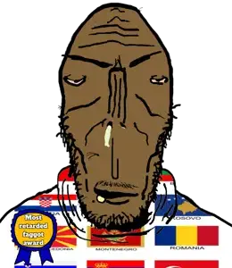 markiplier soyjak, balkanmutt, euromutt, euromutt, muttverse, balkans, black skin, country, dumb, retarded