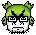 unknown, 4chan, angry, anime, clover, glasses, hair, icon, pixel art, stubble