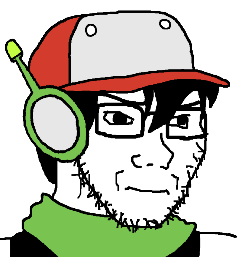 quote, soyak, beard, black eyes, black glasses, black sclera, black shirt, cave story, closed mouth, clothes