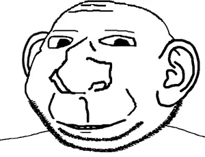 gapejak, impish soyak ears, ishish soyak ears, massjak, wholesome soyjak, fusionjaks, ear, smile, stubble