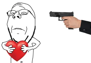 wholesome soyjak heart kill.png