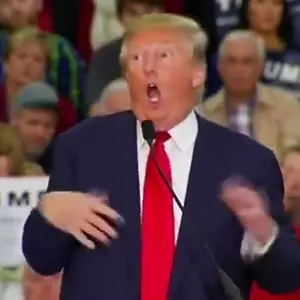 donald trump, norwegian, maga, open mouth, real life, real person