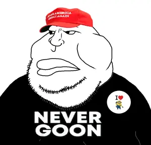 donald trump, meximutt, black shirt, clothes, fat, goon, hat, maga, maga hat, make america great again