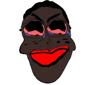 chudjak, jartyangry, jartycuck, patrick, accessory, glasses, lips, red lips