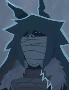 gapejak, wholesome soyjak, eye, hair, horns, mask, nameless werewolf, fundamental paper education