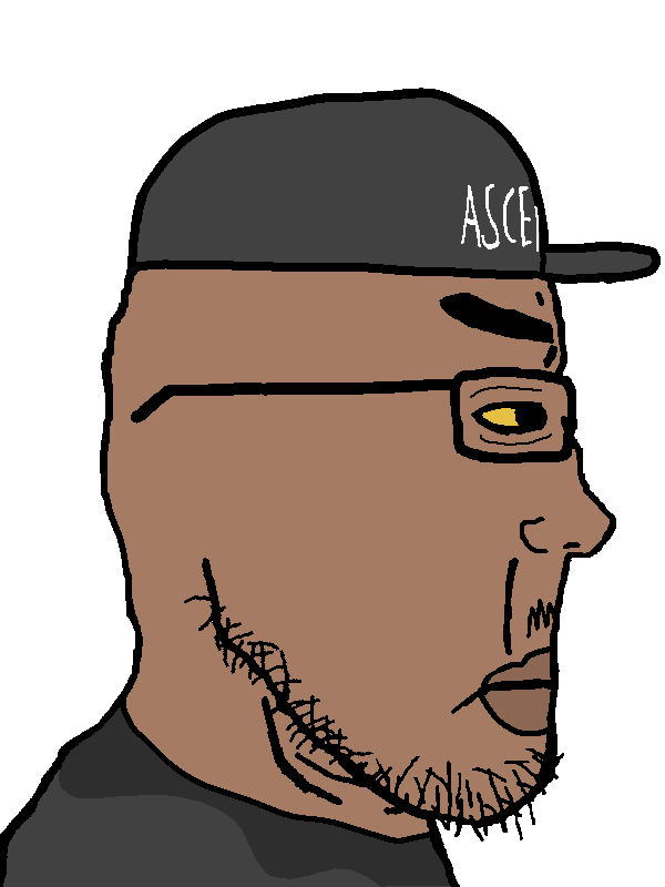 esl fnf pedo, chudjak, markiplier soyjak, chudplier, sidechudplier, sideplier, brown skin, cap, closed mouth, clothes