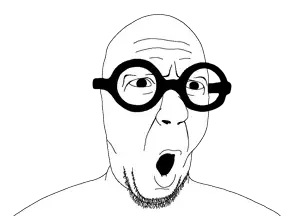 slatejak, angry, bald, beard, big glasses, chin, dann florek, double chin, flintstones, glasses