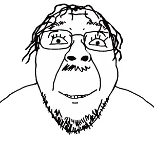 bernd, glasses, hair, mustache, smile, stubble, teeth, untrooned