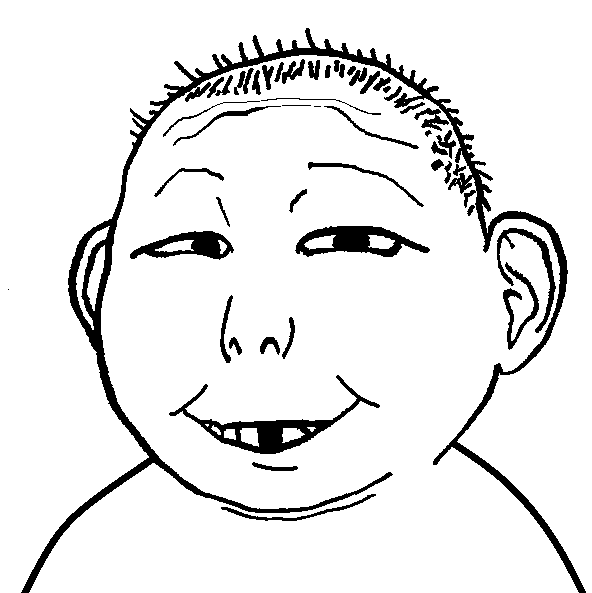 kuzjak, kevin, kidjaks, 1soyjak, big eyes, black eyes, child, ear, fat, hair