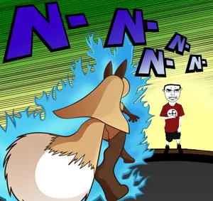 averi, chudjak, unbotheredchud, anime, chud, clothes, ear, eyebrows, eyes, fox