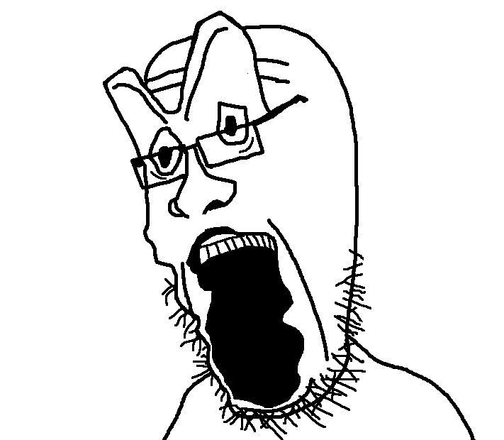 g-jak, angry, g-toilet, glasses, gums, looking to the left, nuvariant, open mouth, screaming, skibidi
