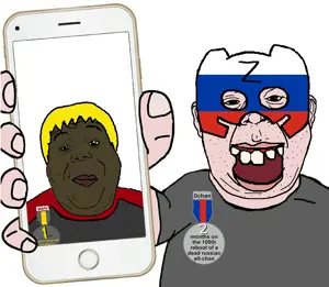 0chan faggot showing phone.png