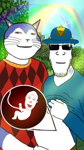 gapejak, markiplier soyjak, unknown, vlodson, massjak, massmeowjak, wholesome soyjak, 2soyjaks, bald, glasses