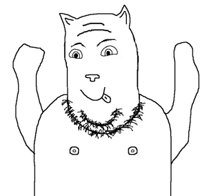 norwegian, flubbert, flubcat, animal, arms up, cat, cat ears, ear, ears, nipple