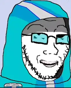 pepe, pepelaugh, soyak, soyak (laughing), 1soyjak, 2soyjaks, animated, bald, clothes, crying