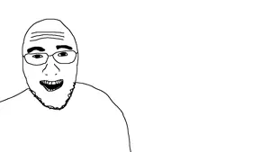 tuberjak, glasses, happy, nuvariant, smug, soyjak, youtube