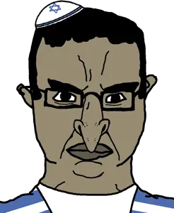 chudjak, chudjak front, yehudyakim, brown skin, clothes, hair, hat, jewish nose, judaism, jude