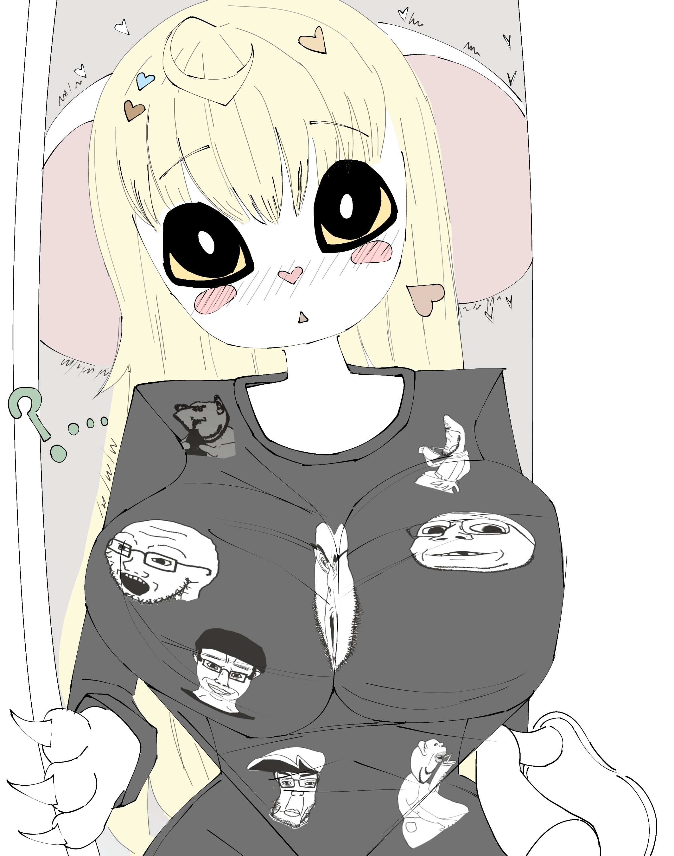 lorna, chudjak, cobson, gapejak, impish soyak ears, markiplier soyjak, soyak, chudjak front, chudplier, euromutt