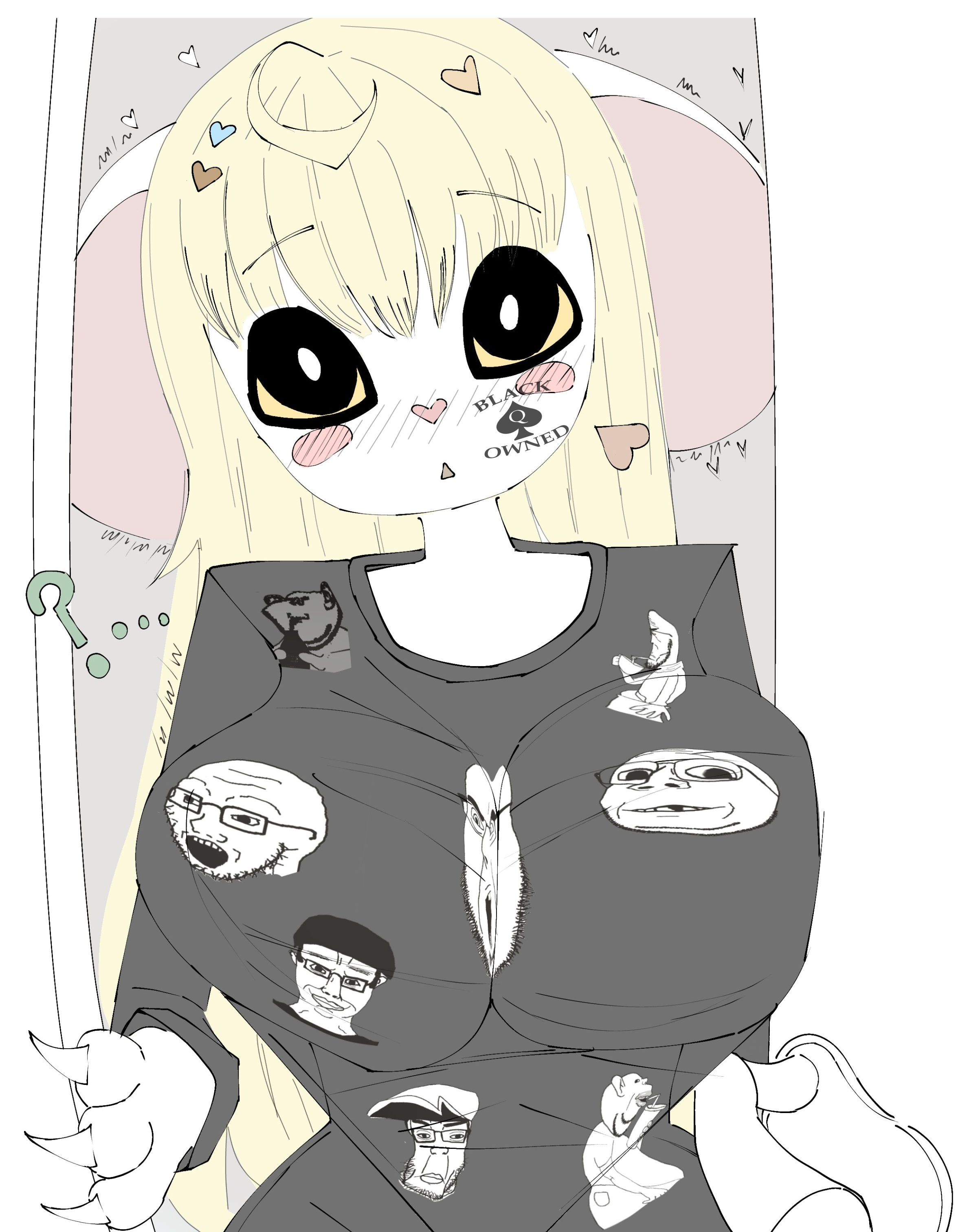 lorna, chudjak, cobson, gapejak, impish soyak ears, markiplier soyjak, soyak, chudjak front, chudplier, euromutt