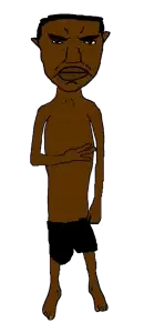 unbothered starving nigger.png
