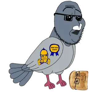 SoyBooru.com - 49034 - animal beak bird feather full_body open_mouth pigeon series_animaljaks soyjak stubble variant_markiplier_soyjak wing (1).png