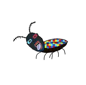 bernd, slopjak, jartybug, animal, autism, bug, cockroach, gray skin, insect, jartybug