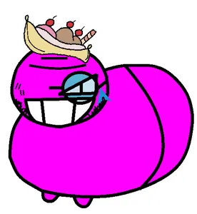 edward, edwardjak, bald, banana, banana split ice cream, blue glasses, eye, food, fruit, glasses