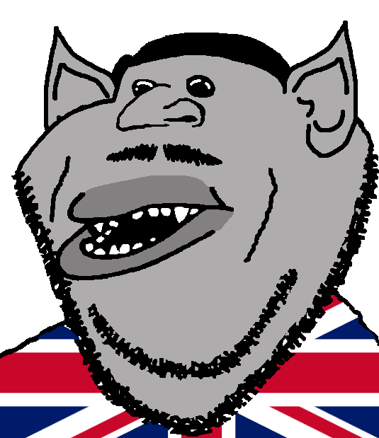 impish soyak ears, impish amerimutt, anglo, beady eyes, ears, eternal anglo, gray skin, hair, jewish nose, looking at you