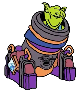 a24 slowburn soyjak, impish soyak ears, colorjak, evolution mortar, gem, goblin, green skin, jew cannon, jewish nose, nose