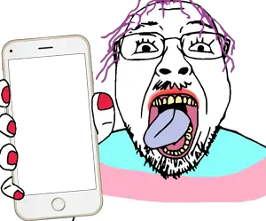 bernd, aliased, eyelashes, finger, glasses, hair, lipstick, looking at you, mustache, nails