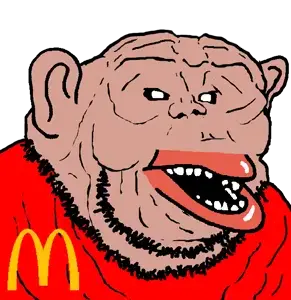 et, amerimutt, fusionjaks, muttverse, clothes, ear, lips, mcdonalds, mutt, mutt lips